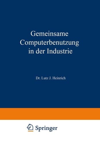 Gemeinsame Computerbenutzung in der Industrie Datenverarbeitung außer Haus