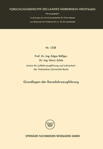 Grundlagen der Raumfahrzeugführung