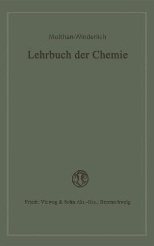 Lehrbuch der Chemie für Lyzeen und verwandte höhere Mädchenbildungsanstalten