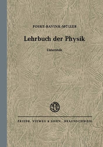 Lehrbuch der Physik für höhere Lehranstalten