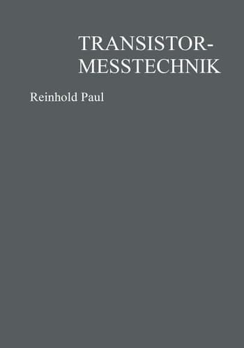 Transistormeßtechnik