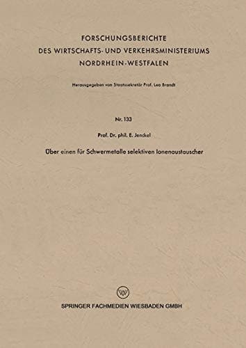 Über einen für Schwermetalle selektiven Ionenaustauscher