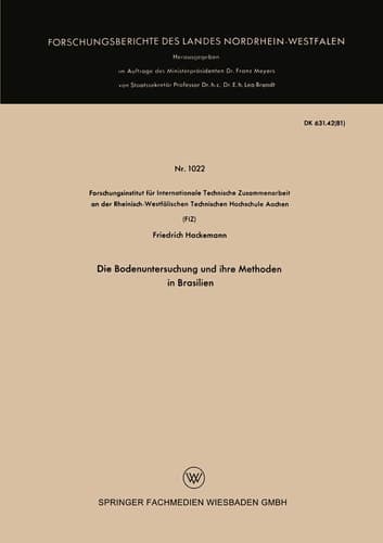 Die Bodenuntersuchung und ihre Methoden in Brasilien