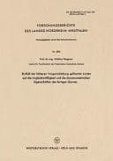 Einfluß der höheren Vorgarndrehung geflyerter Lunten auf die Ungleichmäßigkeit und die dynamometrischen Eigenschaften des fertigen Garnes