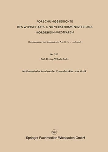Mathematische Analyse der Formalstruktur von Musik