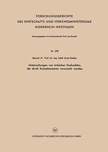 Untersuchungen von kritischen Drehzahlen, die durch Kreiselmomente verursacht werden