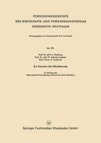 Zur Kenntnis der Alkalititanate