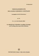 Zur Methodik der Freilandkultur einzelliger Grünalgen und Vorschlag eines neuen Kulturverfahrens