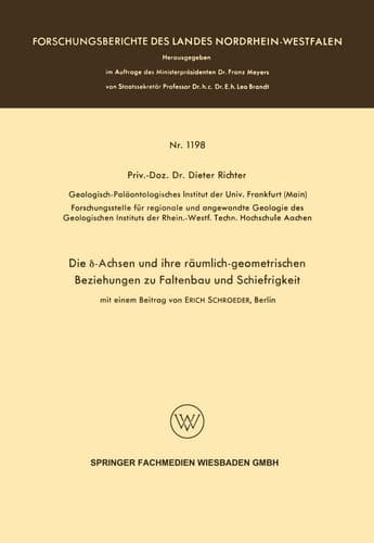Die δ-Achsen und ihre räumlich-geometrischen Beziehungen zu Faltenbau und Schiefrigkeit