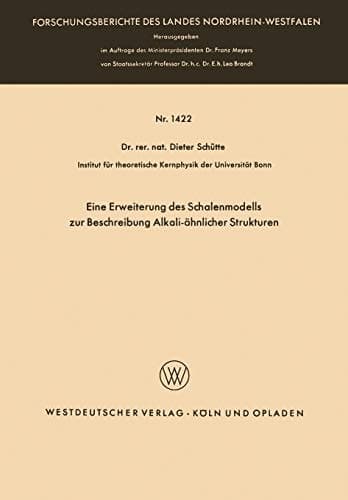 Eine Erweiterung des Schalenmodells zur Beschreibung Alkali-ähnlicher Strukturen