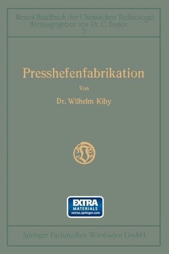 Handbuch der Presshefenfabrikation (German Edition)