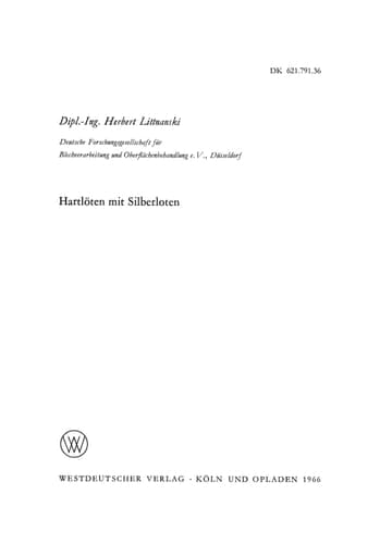 Hartlöten mit Silberloten