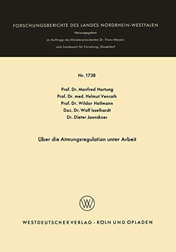Über die Atmungsregulation unter Arbeit