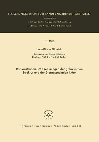 Radioastronomische Messungen der galaktischen Struktur und der Sternassoziation I Mon