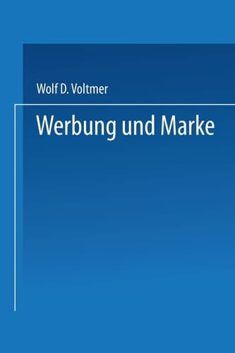 Werbung und Marke (German Edition)
