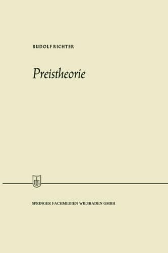 Preistheorie (German Edition)