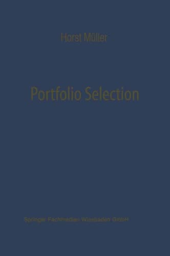 Portfolio Selection als Entscheidungsmodell deutscher Investmentgesellschaften