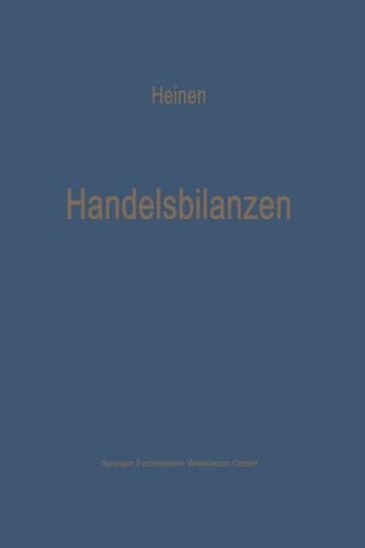 Handelsbilanzen (German Edition)