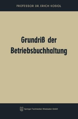 Grundriß der Betriebsbuchhaltung