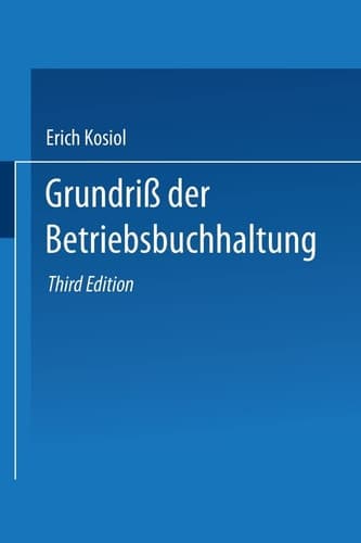 Grundriß der Betriebsbuchhaltung (German Edition)