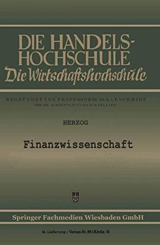 Finanzwissenschaft