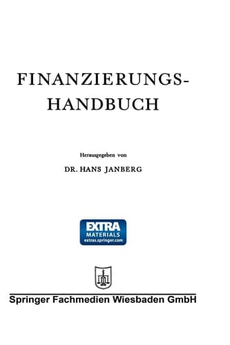 Finanzierungs-Handbuch (German Edition)