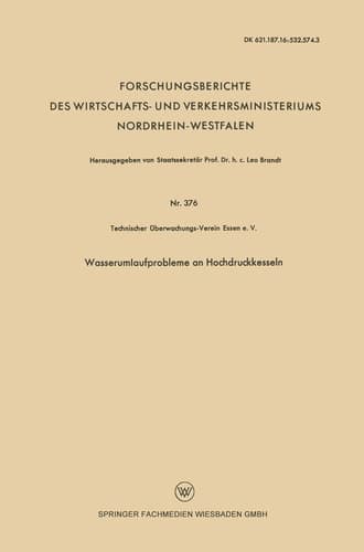 Wasserumlaufprobleme an Hochdruckkesseln