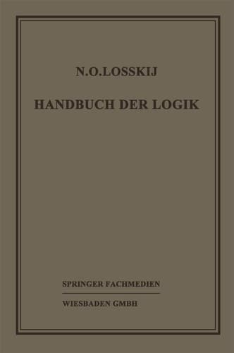 Handbuch der Logik (German Edition)