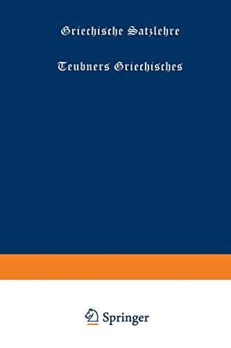 Griechische Satzlehre