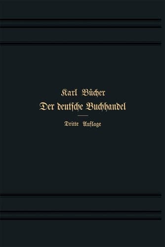 Der Deutsche Buchhandel und die Wissenschaft Denkschrift
