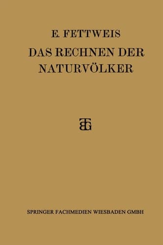 Das Rechnen der Naturvölker (German Edition)