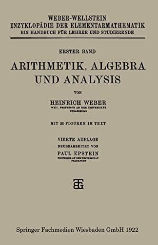Arithmetik, Algebra und Analysis