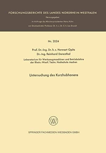 Untersuchung des Kurzhubhonens