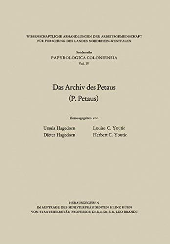 Das Archiv des Petaus (P. Petaus)