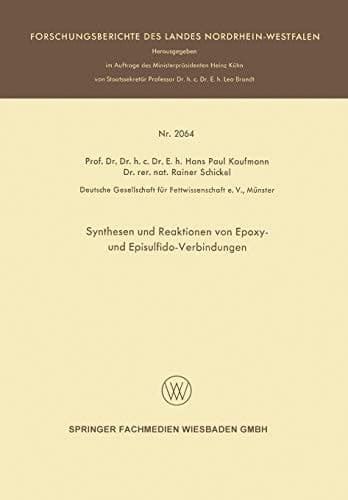 Synthesen und Reaktionen von Epoxy- und Episulfido-Verbindungen