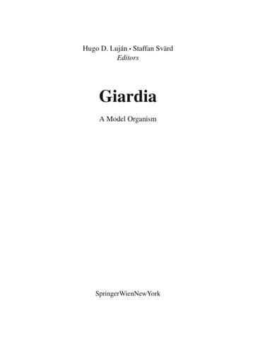 Giardia A Model Organism