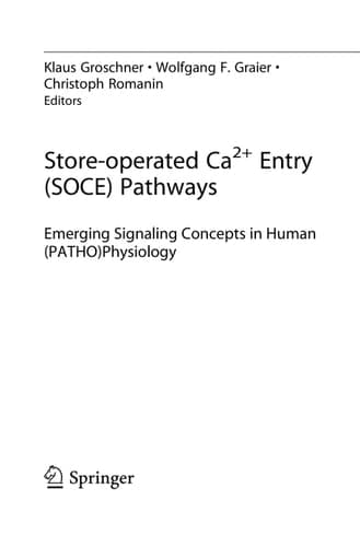 Store-operated Ca2+ entry (SOCE) pathways: Emerging signaling concepts in human (patho)physiology