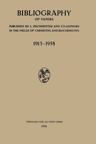 Bibliography of Papers: 1913-1958 (German Edition)