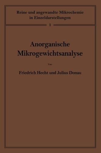 Anorganische Mikrogewichtsanalyse