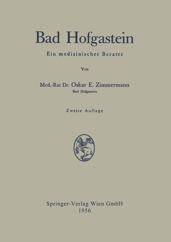 Bad Hofgastein Ein medizinischer Berater