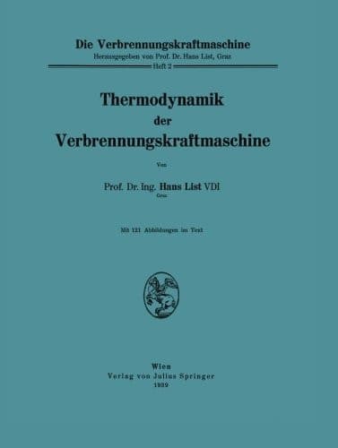 Thermodynamik der Verbrennungskraftmaschine