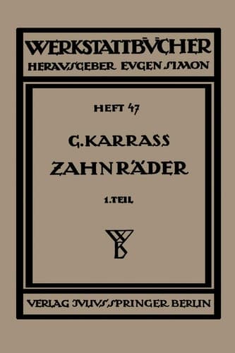 Zahnräder Erster Teil: Aufzeichnen und Berechnen