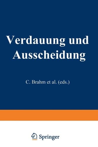 Verdauung und Ausscheidung