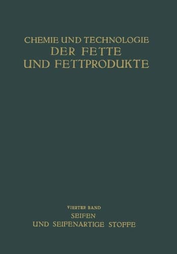Seifen und Seifenartige Stoffe