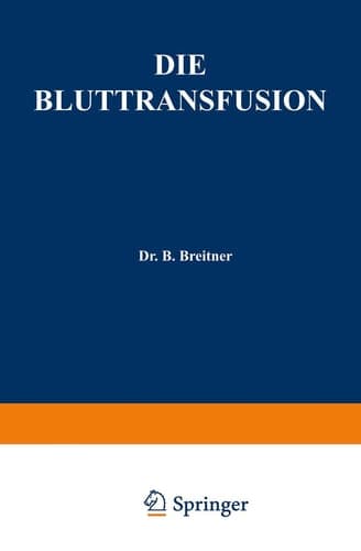 Die Bluttransfusion (German Edition)