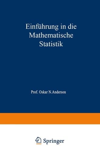 Einführung in die Mathematische Statistik (German Edition)