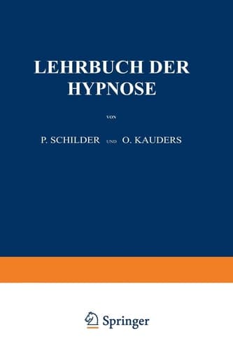 Lehrbuch der Hypnose (German Edition)