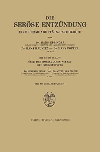 Die Seröse Entzündung Eine Permeabilitäts-Pathologie