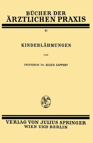 Kinderlähmungen Band 37