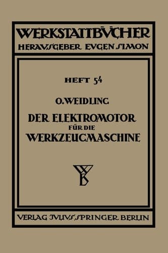 Der Elektromotor für die Werkzeugmaschine